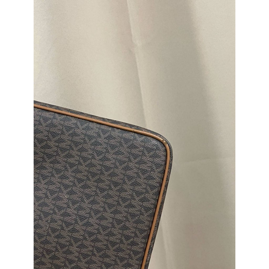 ORIG Preloved MK Laptop Padded Case Sleeve Brown