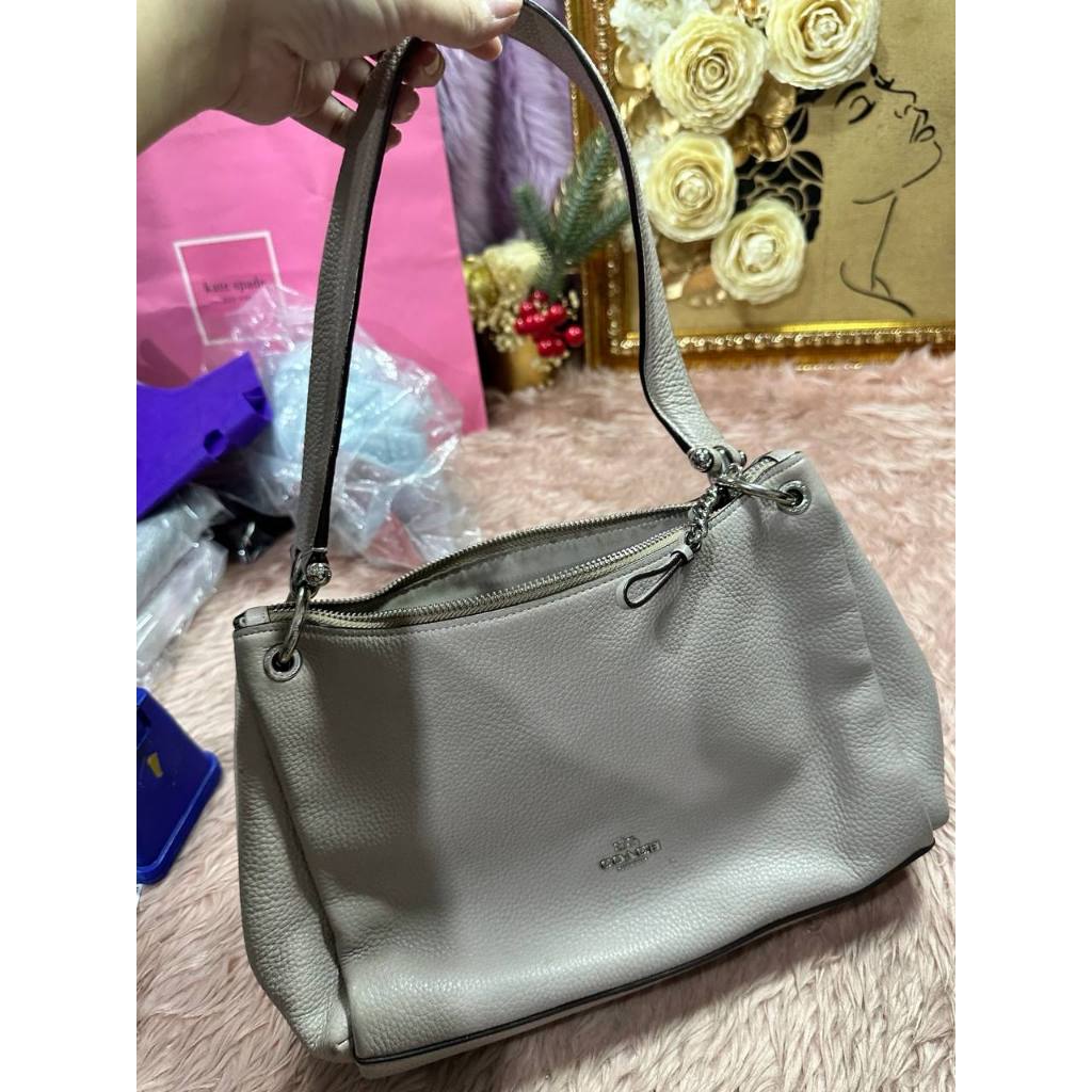 ORIG Preloved CCH Small Mia Shoulder Bag Gray