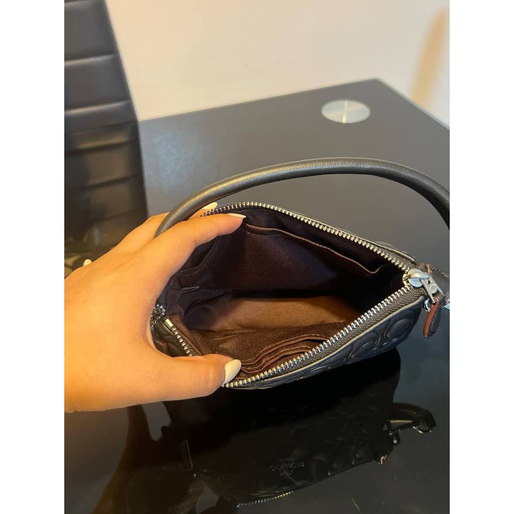 ORIG Preloved CCH Nolita 19 In Signature Leather Black Small Bag