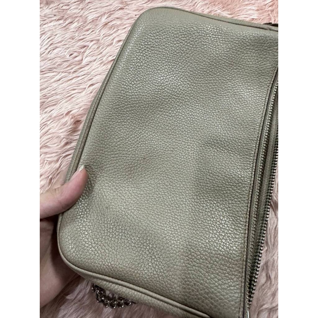 ORIG Preloved CCH Nolita Wristlet 24 Small Beige Shoulder Bag