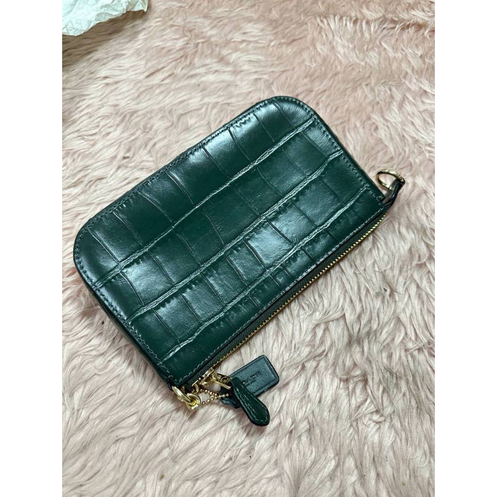 ORIG & IMPORTED CCH Nolita 19 Croc Green Chain Shoulder Bag