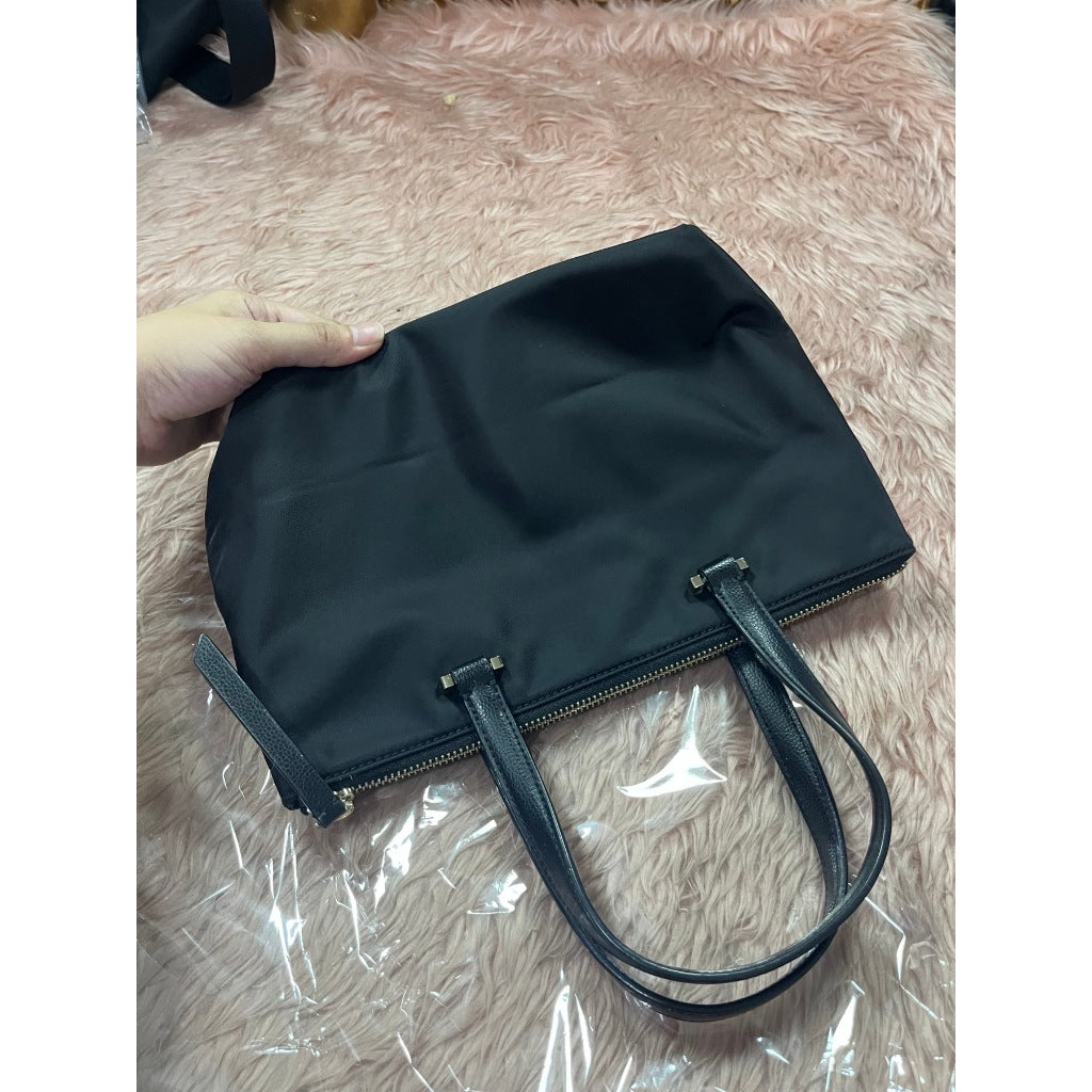 ORIG Preloved KS Dawn Insulated Tote Small Black Nylon Bag
