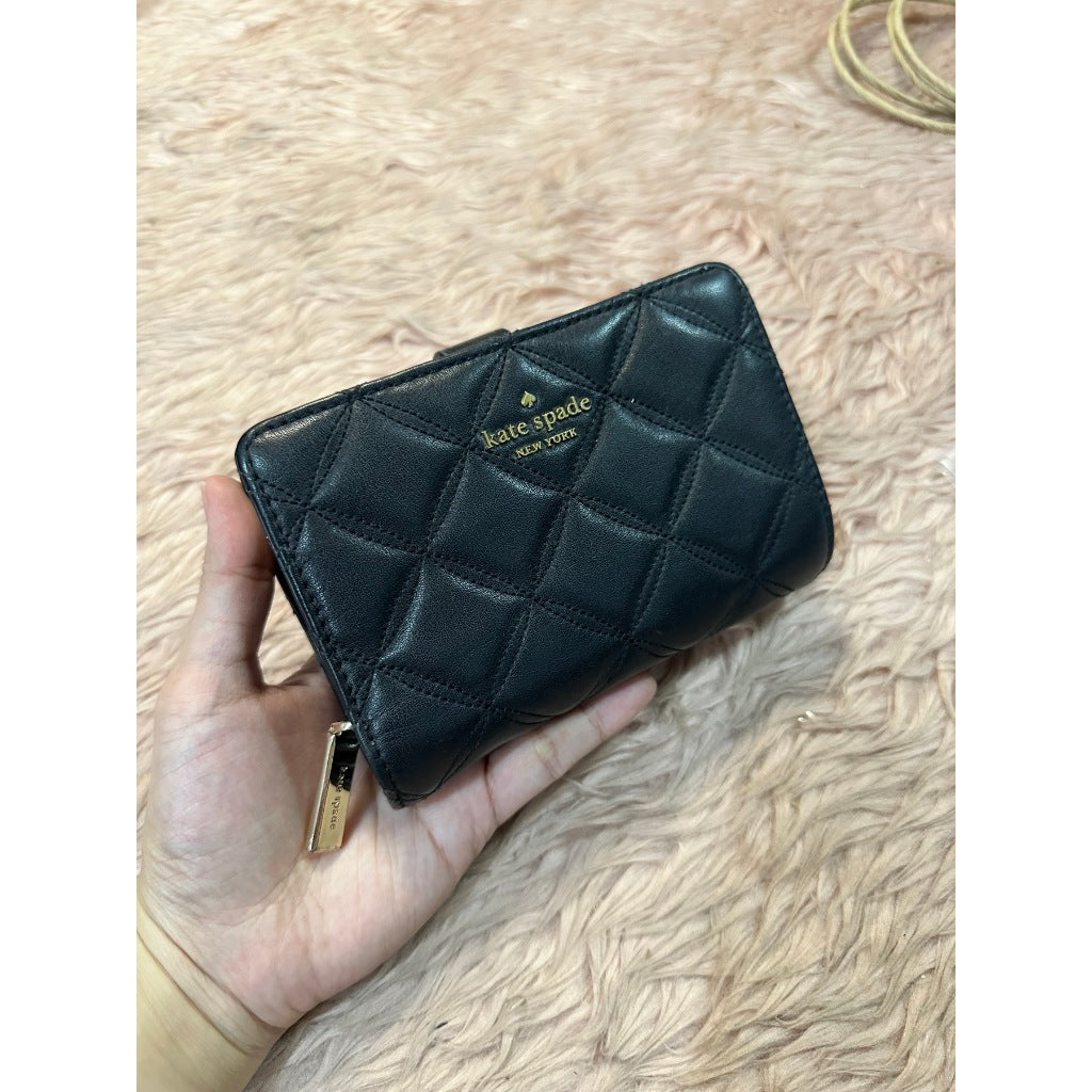 ORIG Preloved KS Natalia Medium Compact Bifold Wallet
