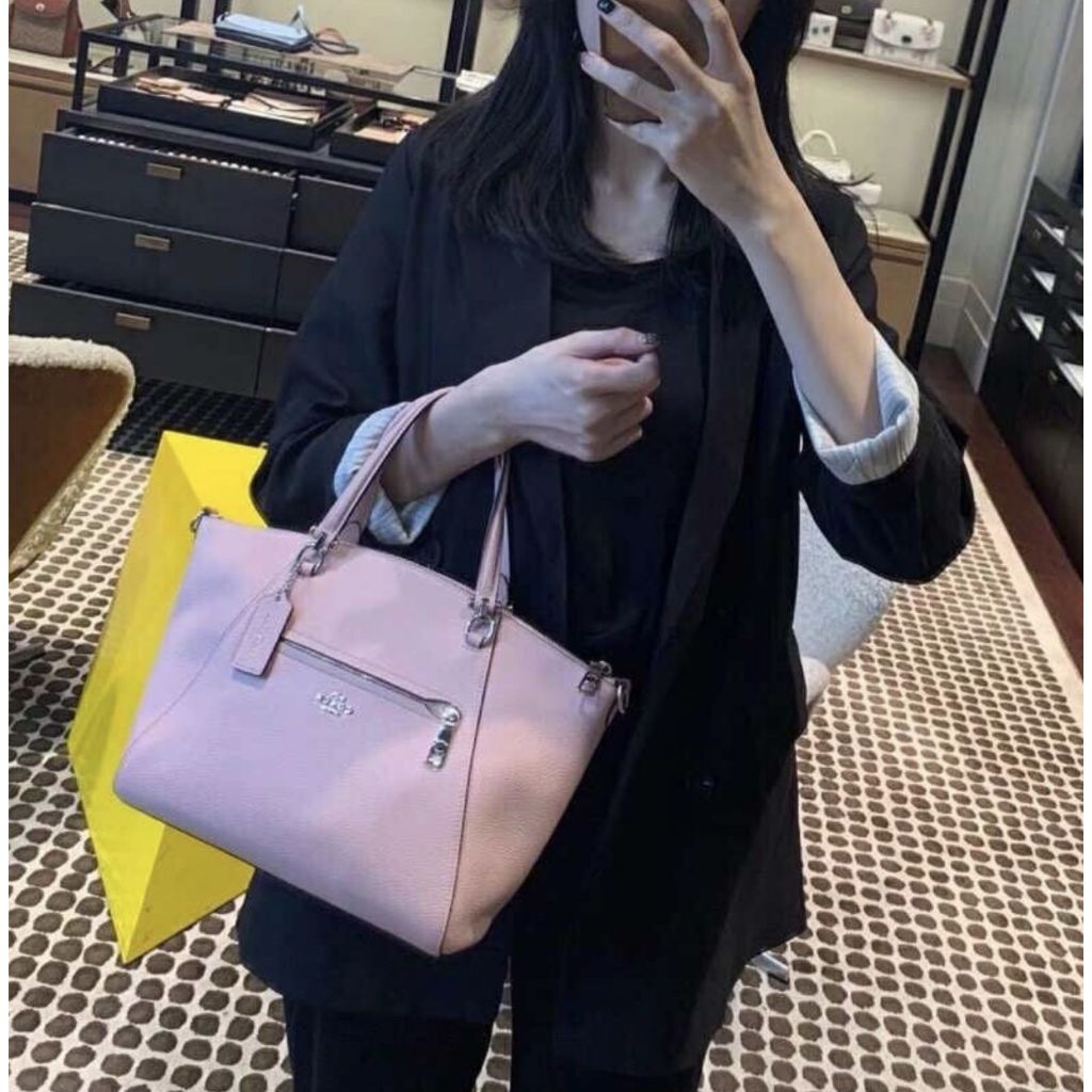 ORIG & IMPORTED CCH Prairie Satchel Bag in Light Pink