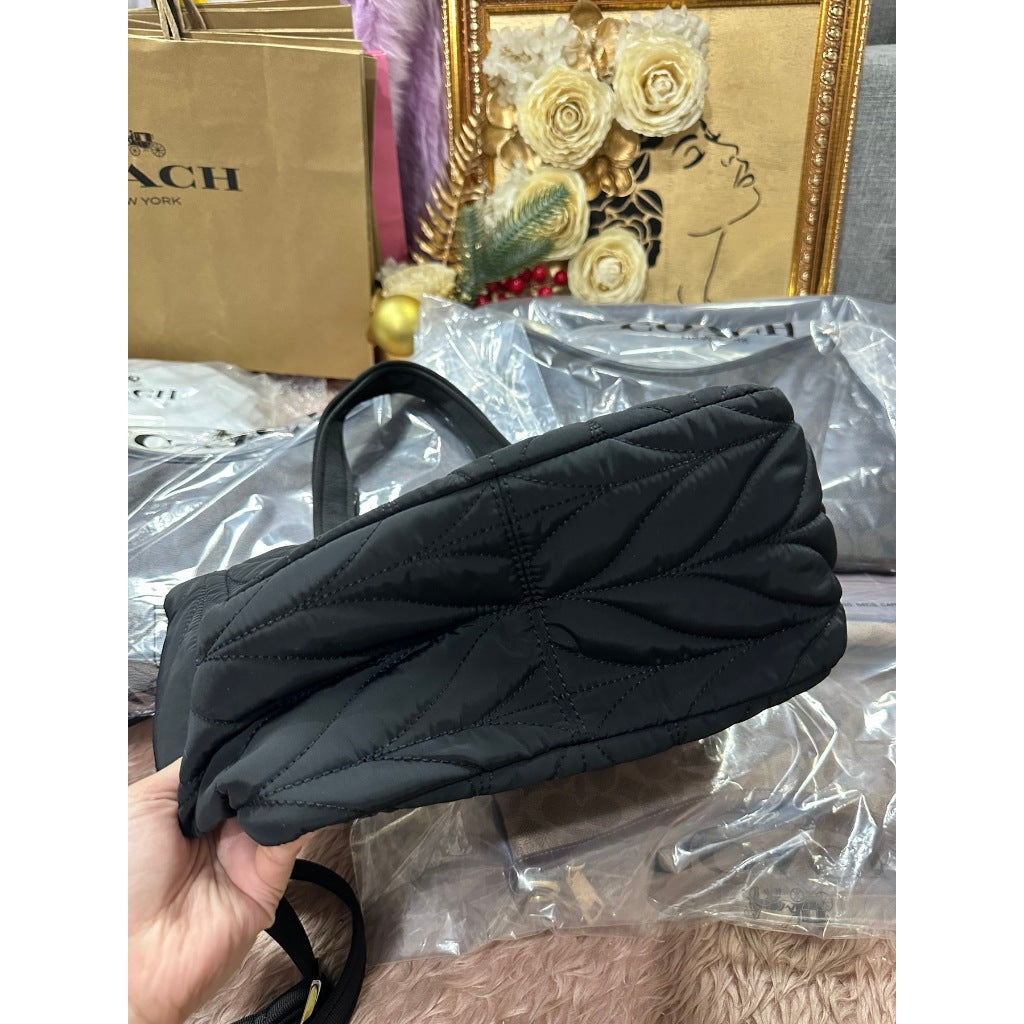ORIG Preloved KS Ellie Small Tote Nylon Black Bag