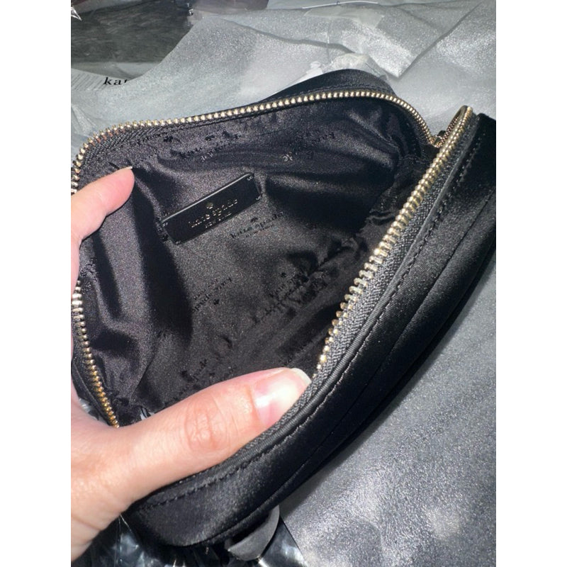 ORIG & IMPORTED KS Chelsea Nylon Small Belt Bag Black Beige Pink