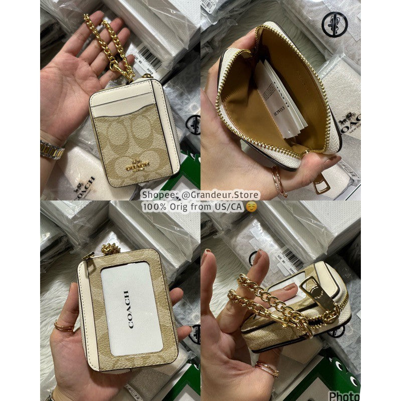 ORIG/IMPORTED ❤️ CCH ZIP CARD CASE WALLET COIN PURSE