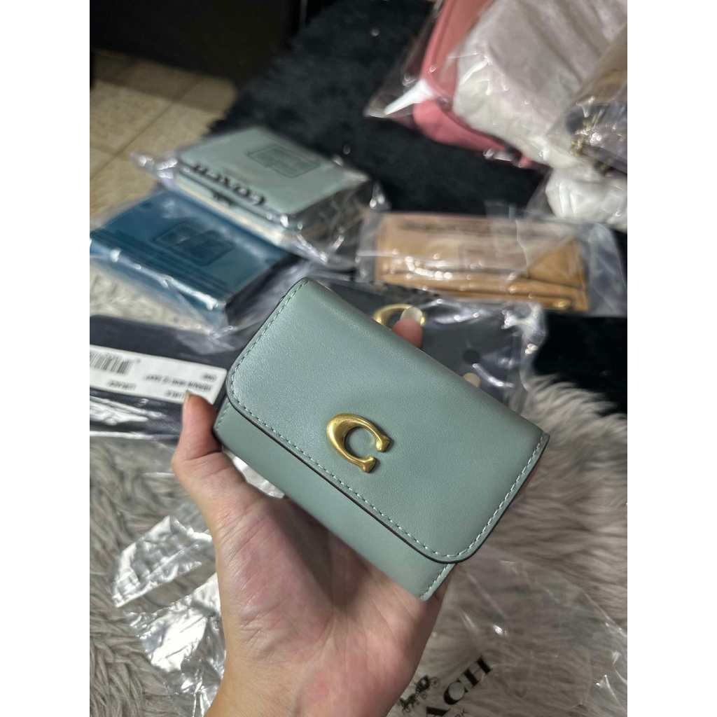 ORIG & IMPORTED CCH Retail Essential Card Holder 2 in 1 Small Wallet Blue Green