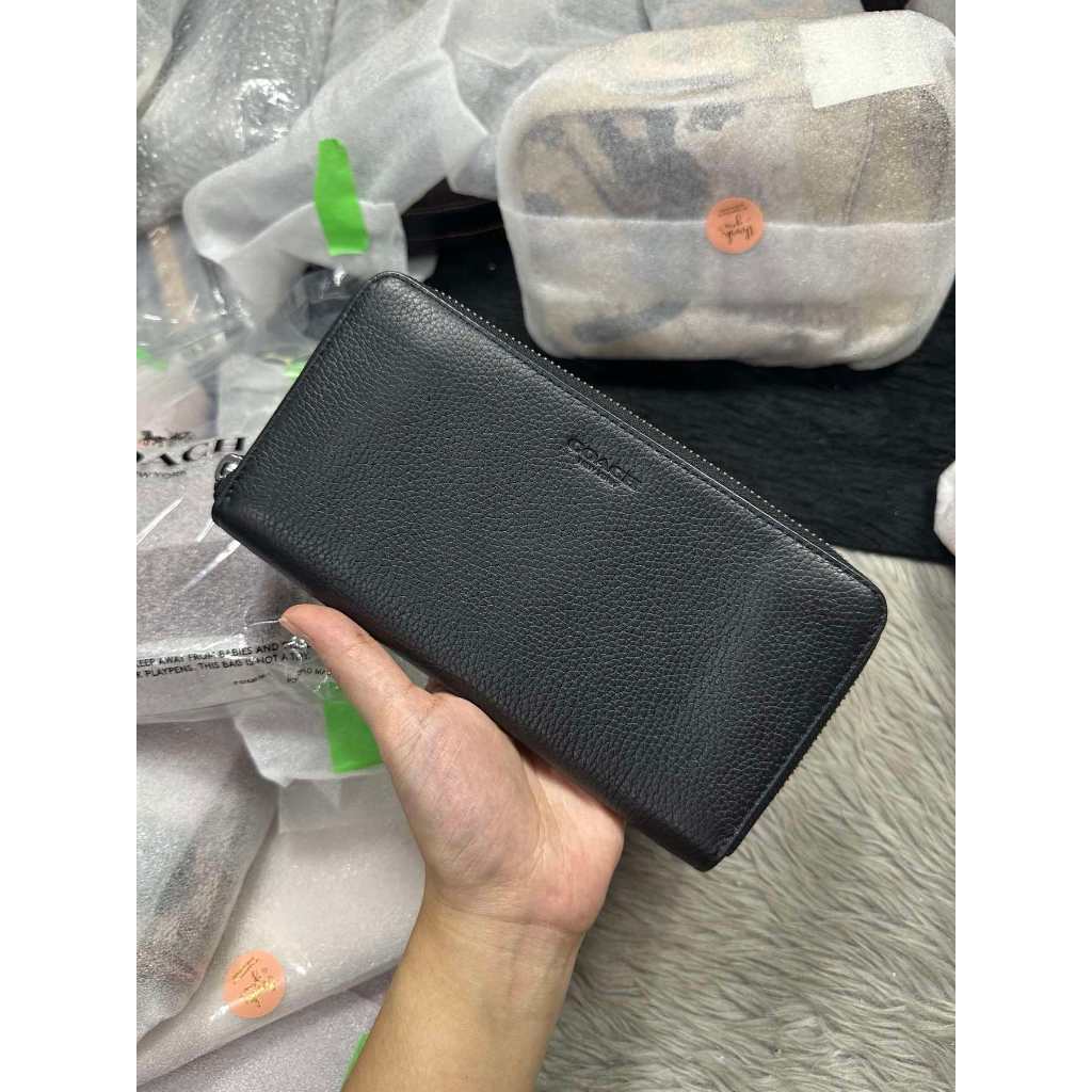 ORIG & IMPORTED CCH Retail Accordion Long Men's Black Wallet