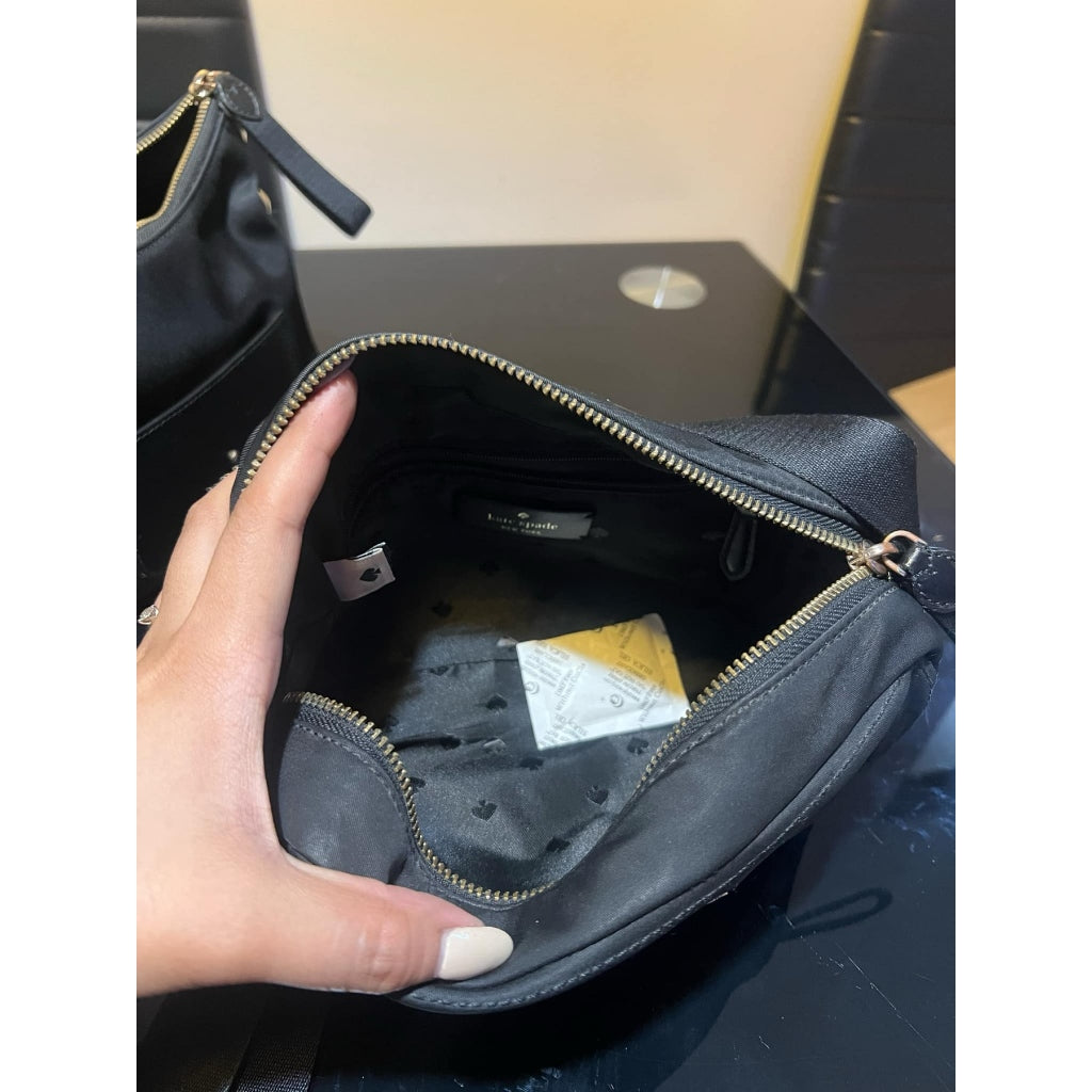 ORIG Preloved KS Chelsea Camera Bag Black Nylon