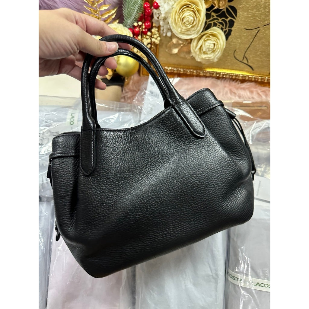 ORIG Preloved KS Dumpling Small Satchel Bag Black