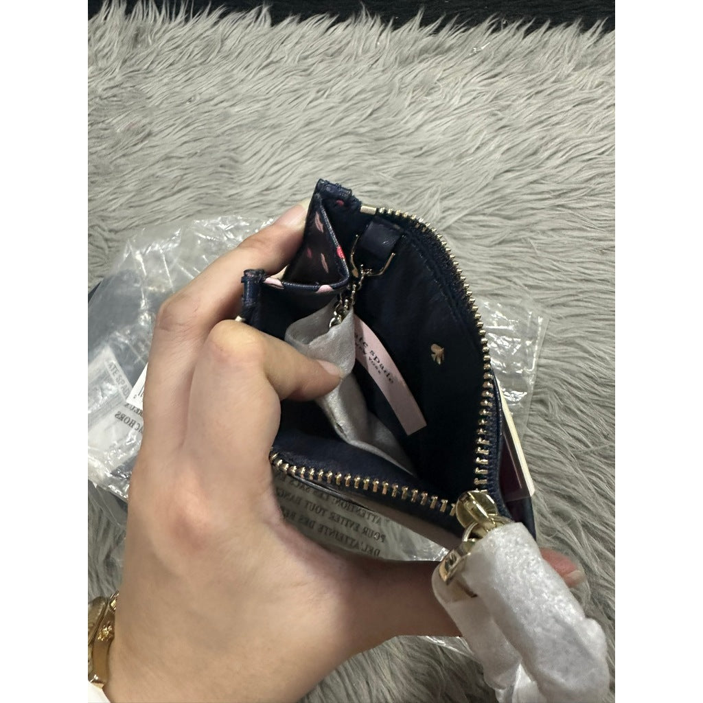 ORIG & IMPORTED KS Sylvia Lips Keychain Small Card Wallet