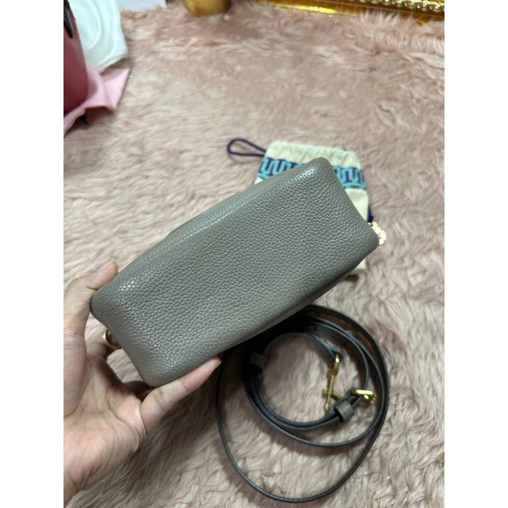 ORIG Preloved TB Perry Bombe Mini Bag Gray