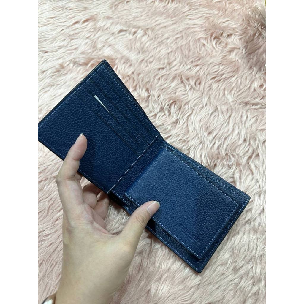 ORIG & IMPORTED CCH 3 In 1 Compact Men Wallet Blue