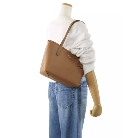 ORIG & IMPORTED CCH Small City Tote Bag Saddle Brown
