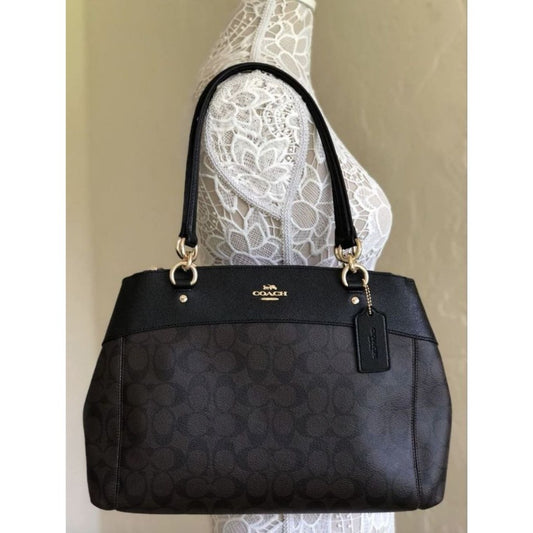 ORIG Preloved CCH Large Brooke Carryall Shoulder Bag Brown