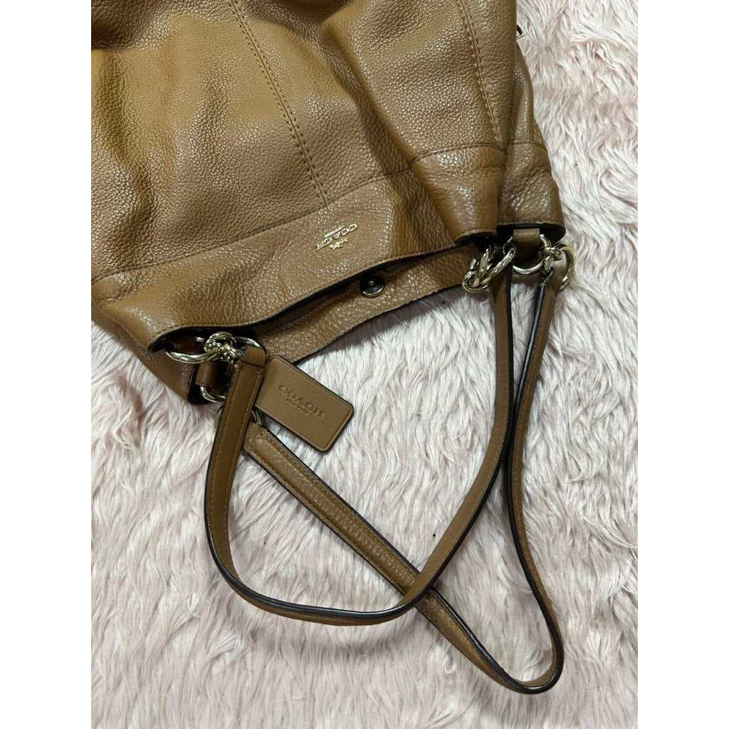 ORIG Preloved CCH Lexy Large Hobo Shoulder Bag Brown