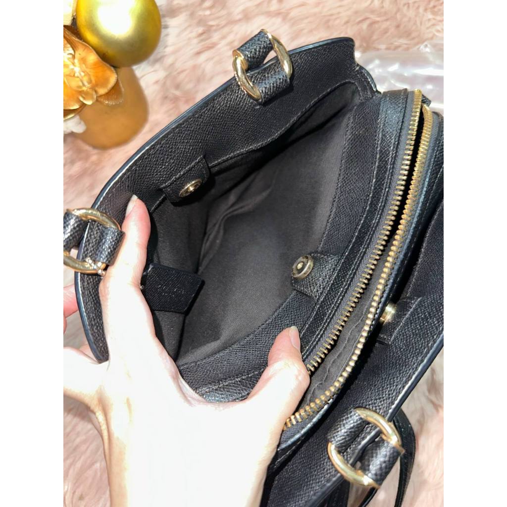 ORIG Preloved CCH Mini Lillie Carryall Black Satchel Bag