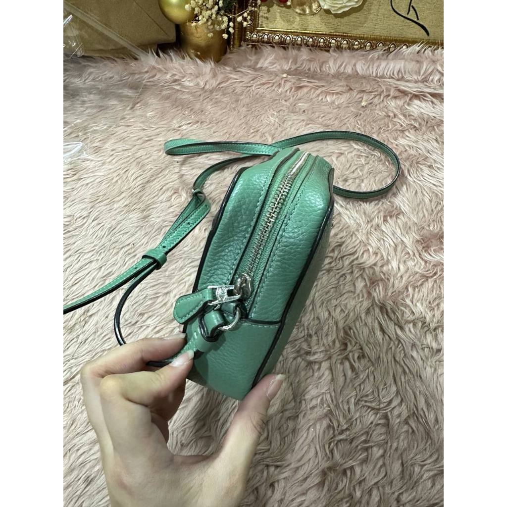ORIG Preloved Disney X CCH RARE Mini Camera Bag With Tiana Green Small Bag