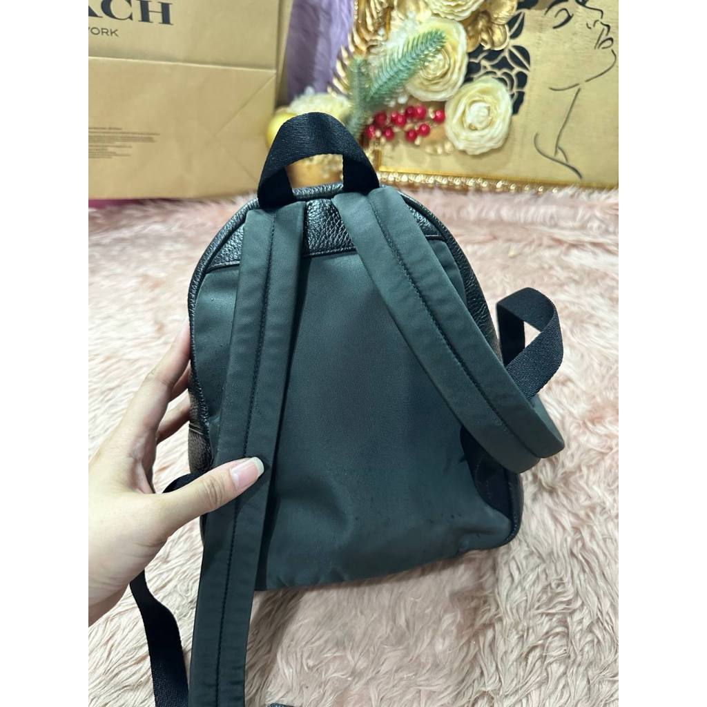 ORIG Preloved CCH Mini Charlie Backpack with studs small black bag