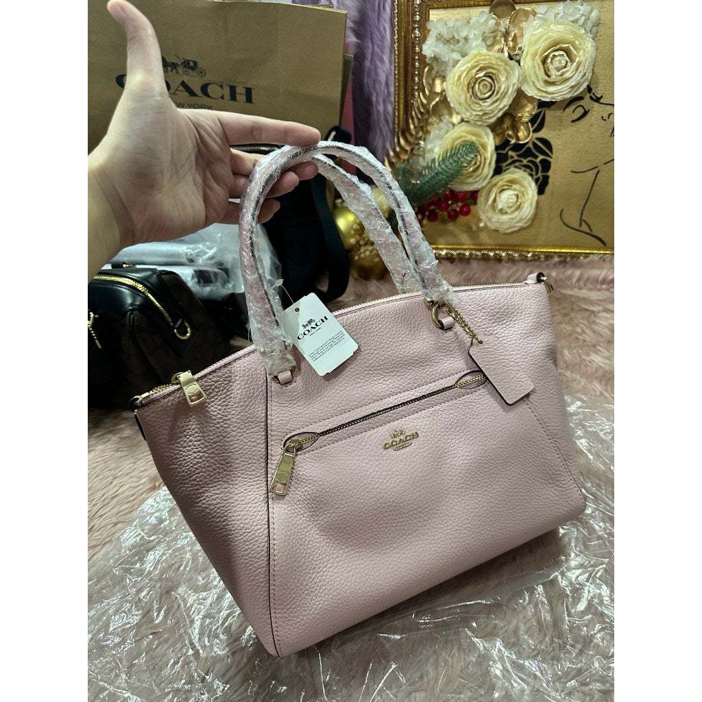 ORIG & IMPORTED CCH Prairie Satchel Bag in Light Pink