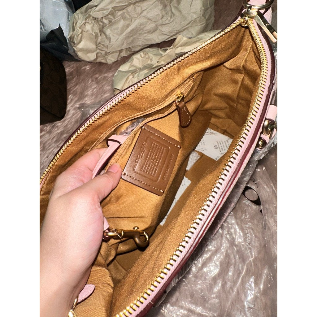ORIG & IMPORTED CCH Prairie Satchel Bag in Light Pink