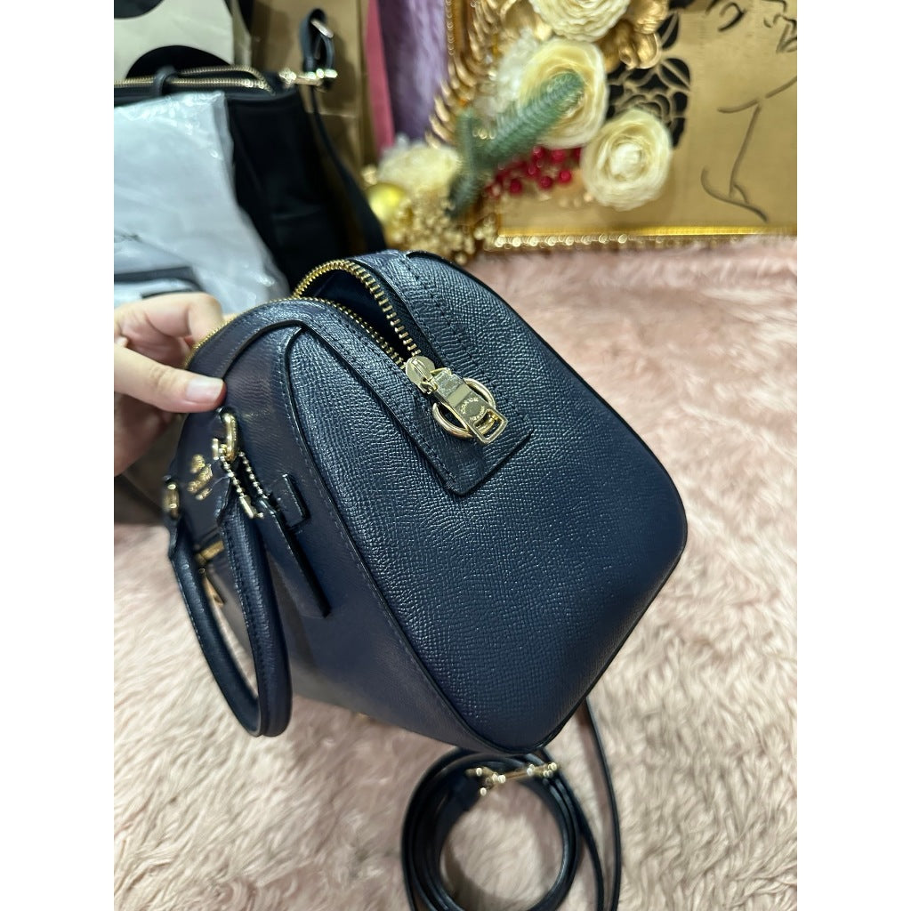 ORIG Preloved CCH Rowan Satchel Bag Navy Blue