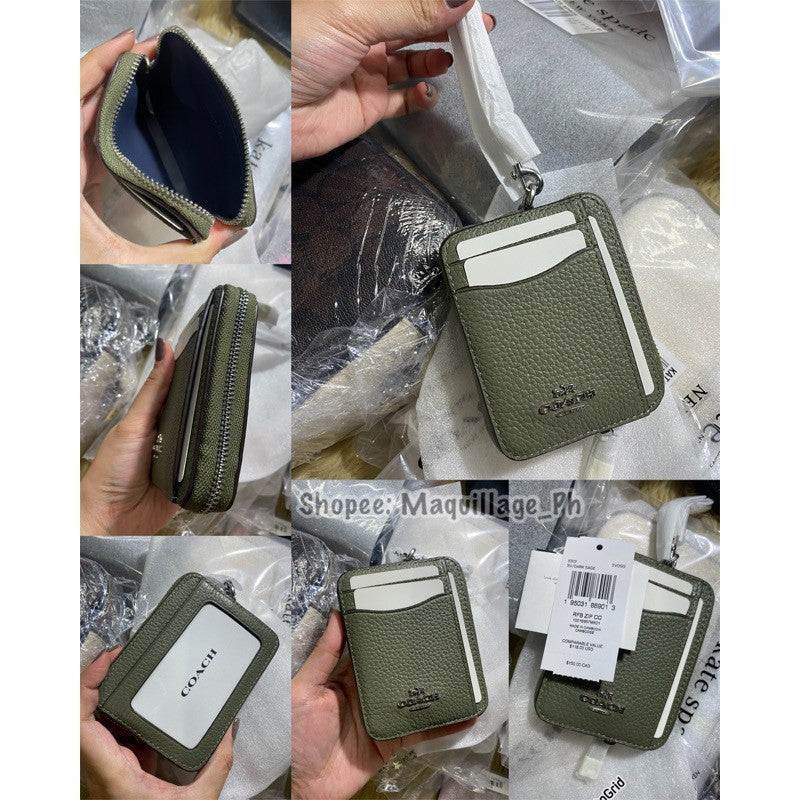 ORIG/IMPORTED ❤️ CCH ZIP CARD CASE WALLET COIN PURSE