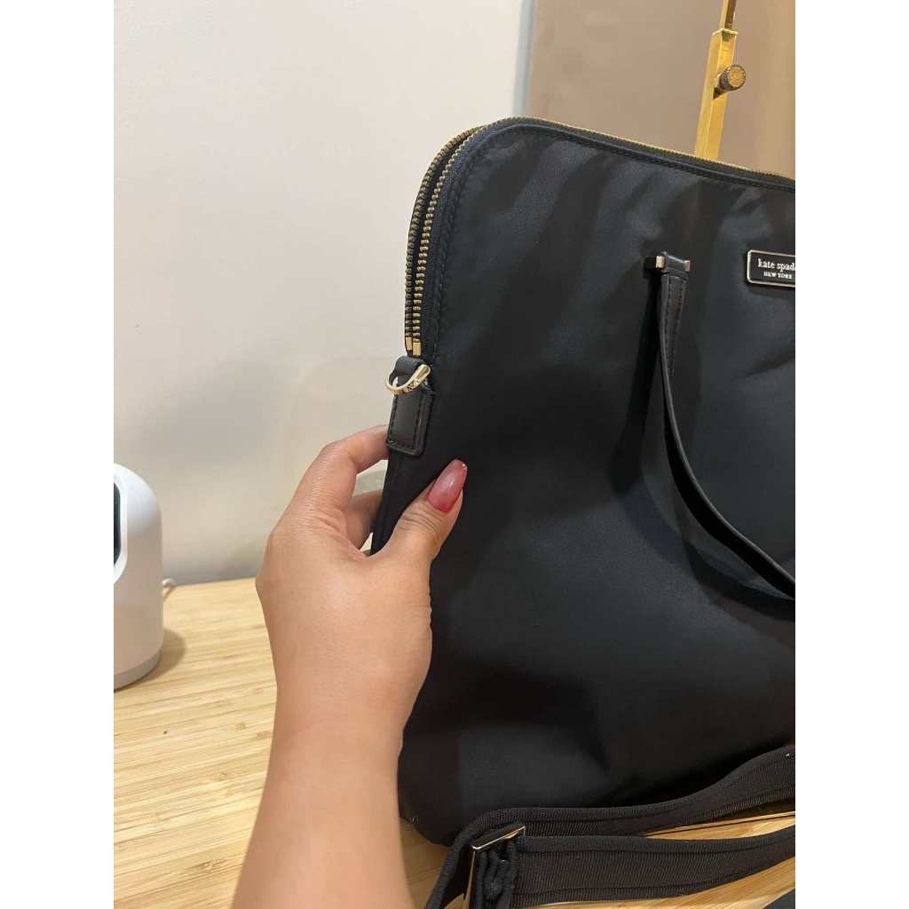 ORIG PRELOVED  KS Dawn Nylon Laptop Bag Black