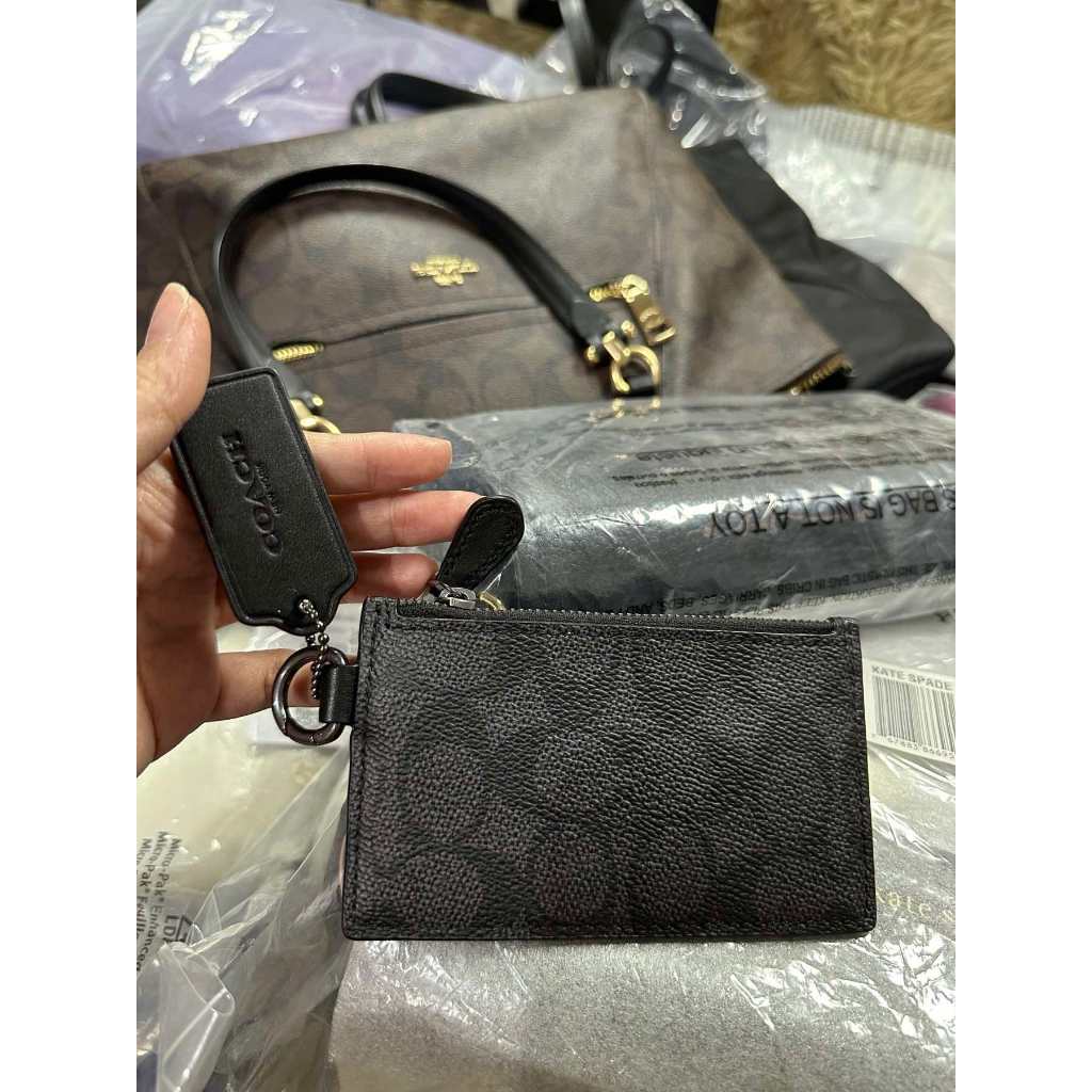 ORIG & IMPORTED CCH Detachable Black Wallet Keychain Charm