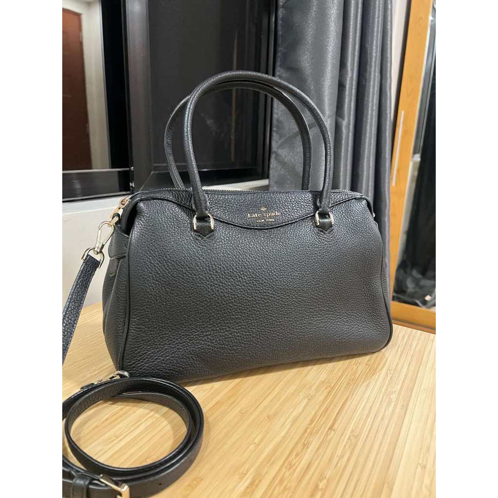 ORIG Preloved KS Mimi Satchel Black Bag