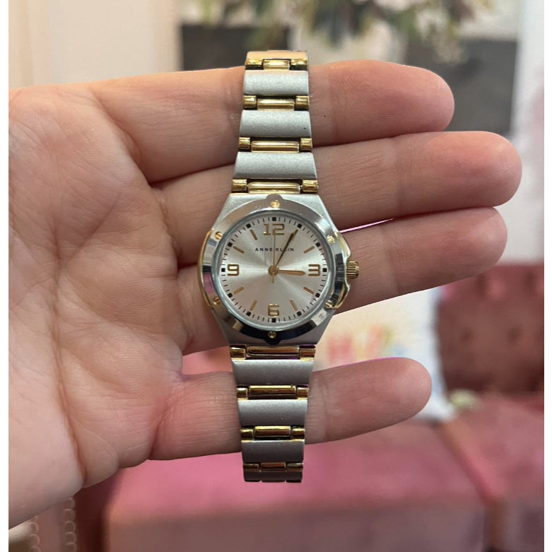 Best Seller! AK Klein Women's Two-Tone Bracelet Watch, 10/8655SVTT