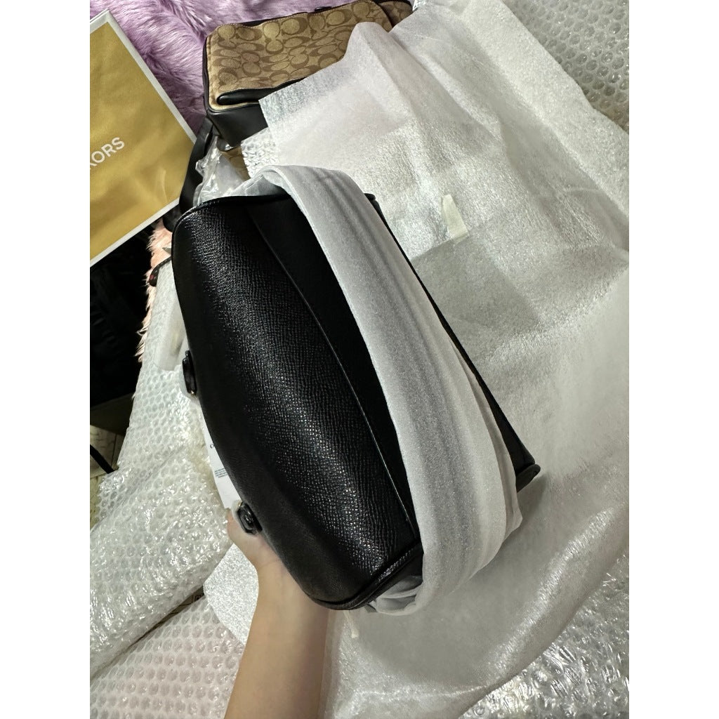 ORIG & IMPORTED CCH Sydney Satchel Top Handle Black Bag