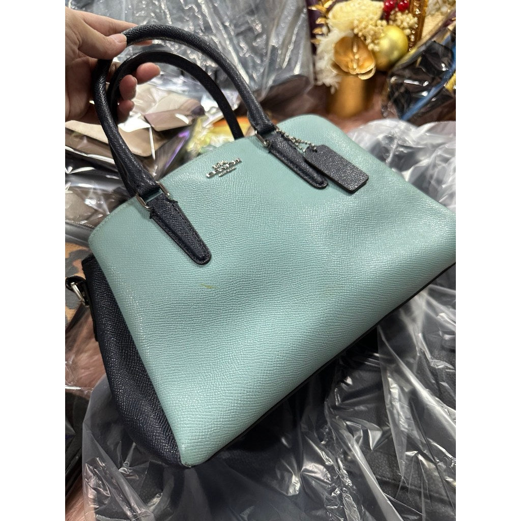ORIG Preloved CCH Mini Sage Carryall Colorblock Blue