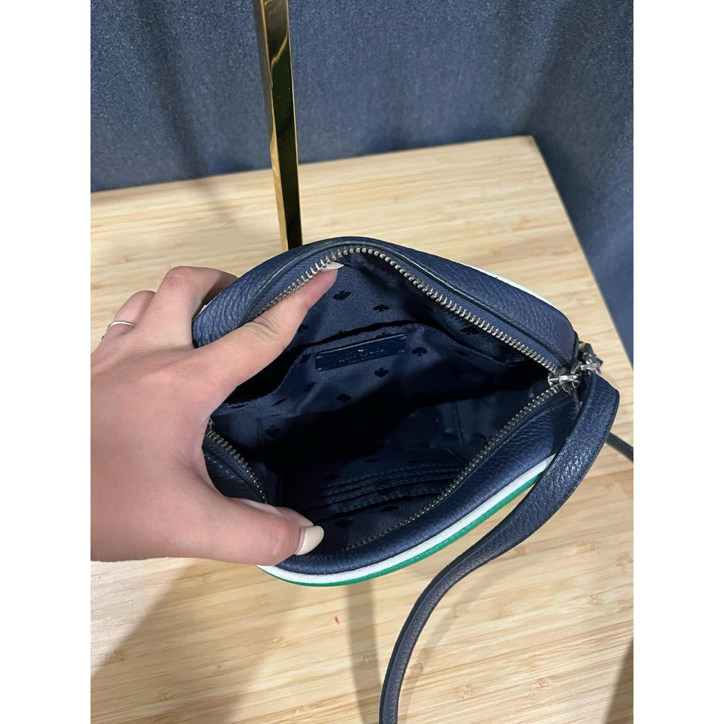 ORIG Preloved KS Kourtney Camera Crossbody Small Bag Green