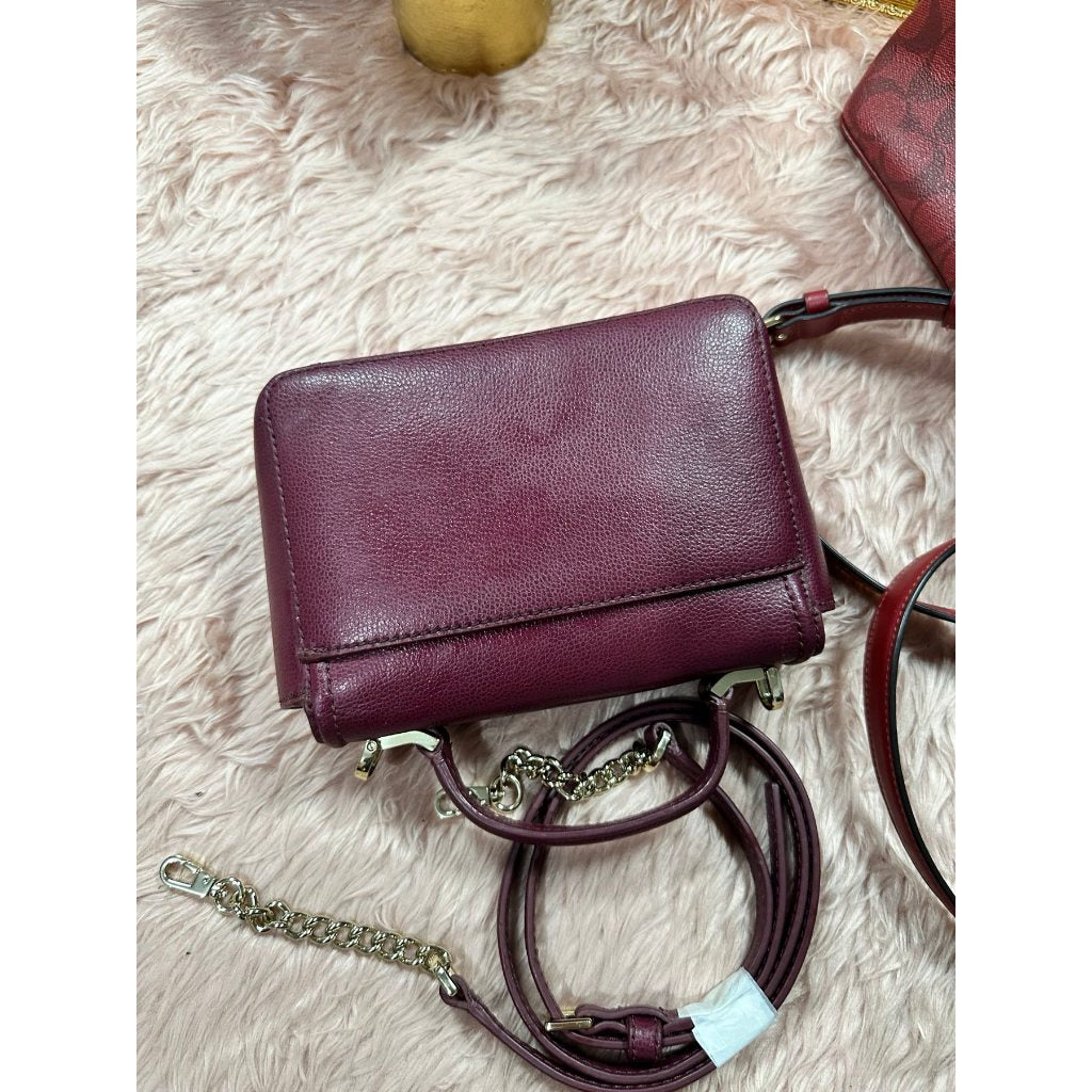 ORIG Preloved KS Patterson Drive Maisie Mini Red Bag