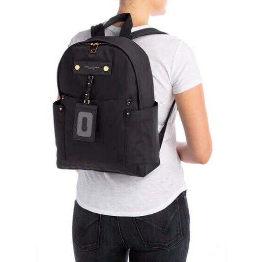 ORIG & IMPORTED Preloved MJ Preppy Nylon Backpack Bag Black