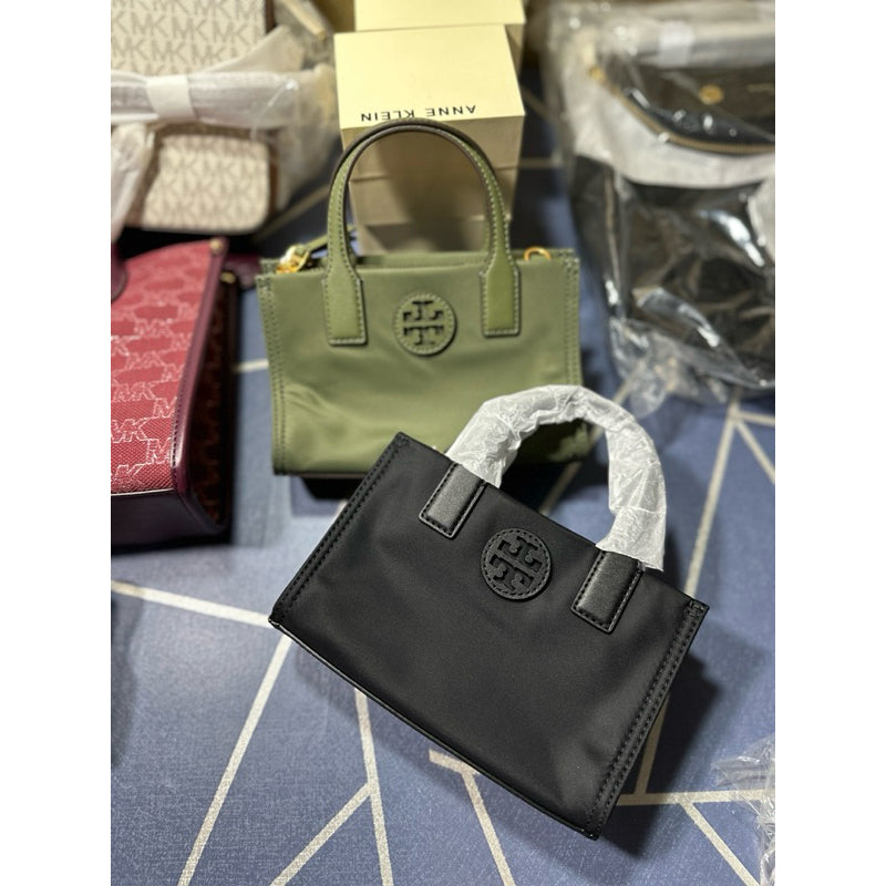 ORIG & IMPORTED TB Ella Nylon Mini Tote Bag PINK BLACK BLUE PURE