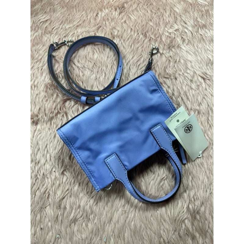 ORIG & IMPORTED TB Ella Nylon Mini Tote Bag PINK BLACK BLUE PURE
