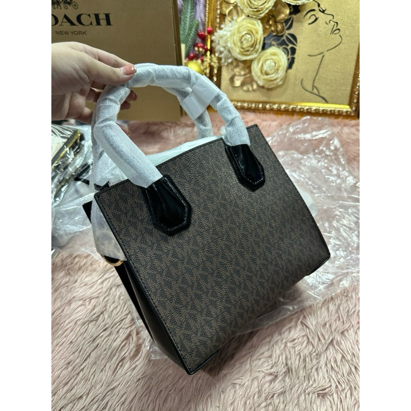 SALE! ORIG & IMPORTED MK Mercer Medium Messenger in Signature Brown/Black Bag
