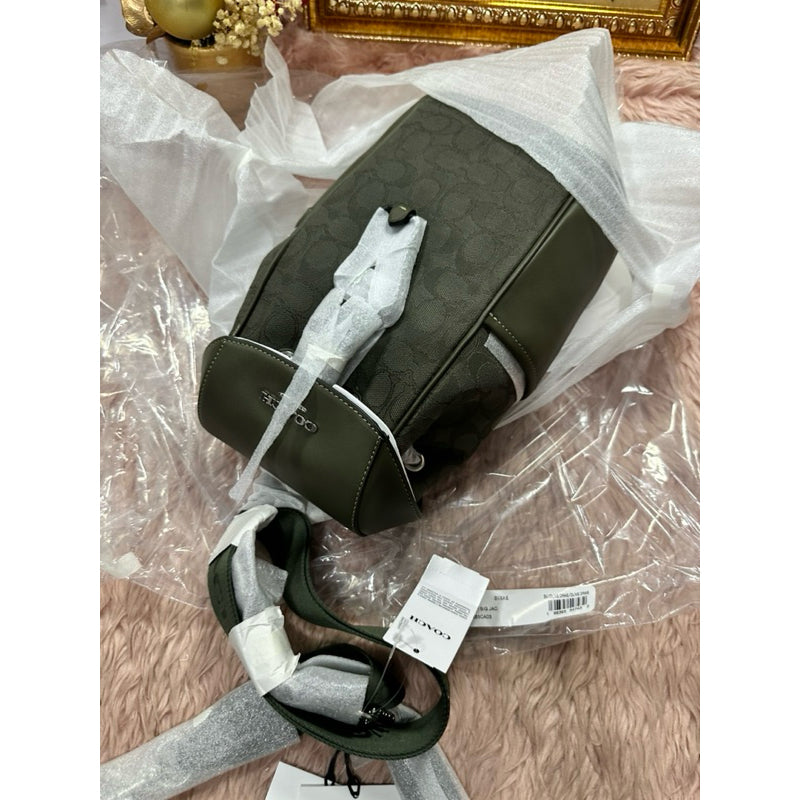 ORIG & IMPORTED CCH Racer Pack In Signature Jacquard Green Body Bag