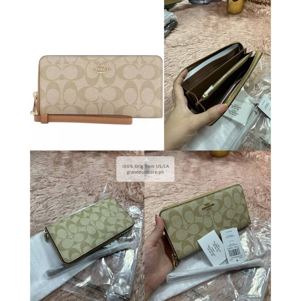 ORIG & IMPORTED CCH Long Zip Around Accordion Continental Women / Men Wallet