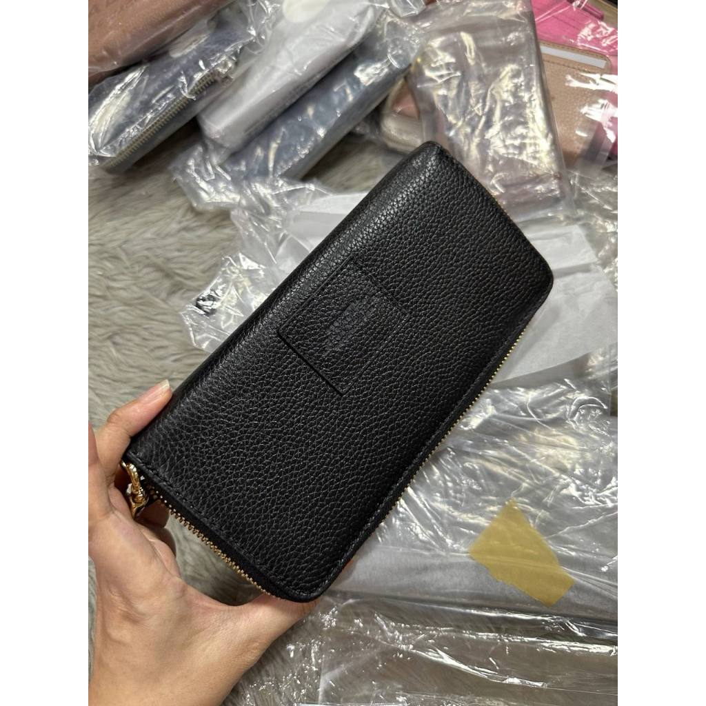 ORIG & IMPORTED MJ The Leather Continental Long Wallet Black Brown