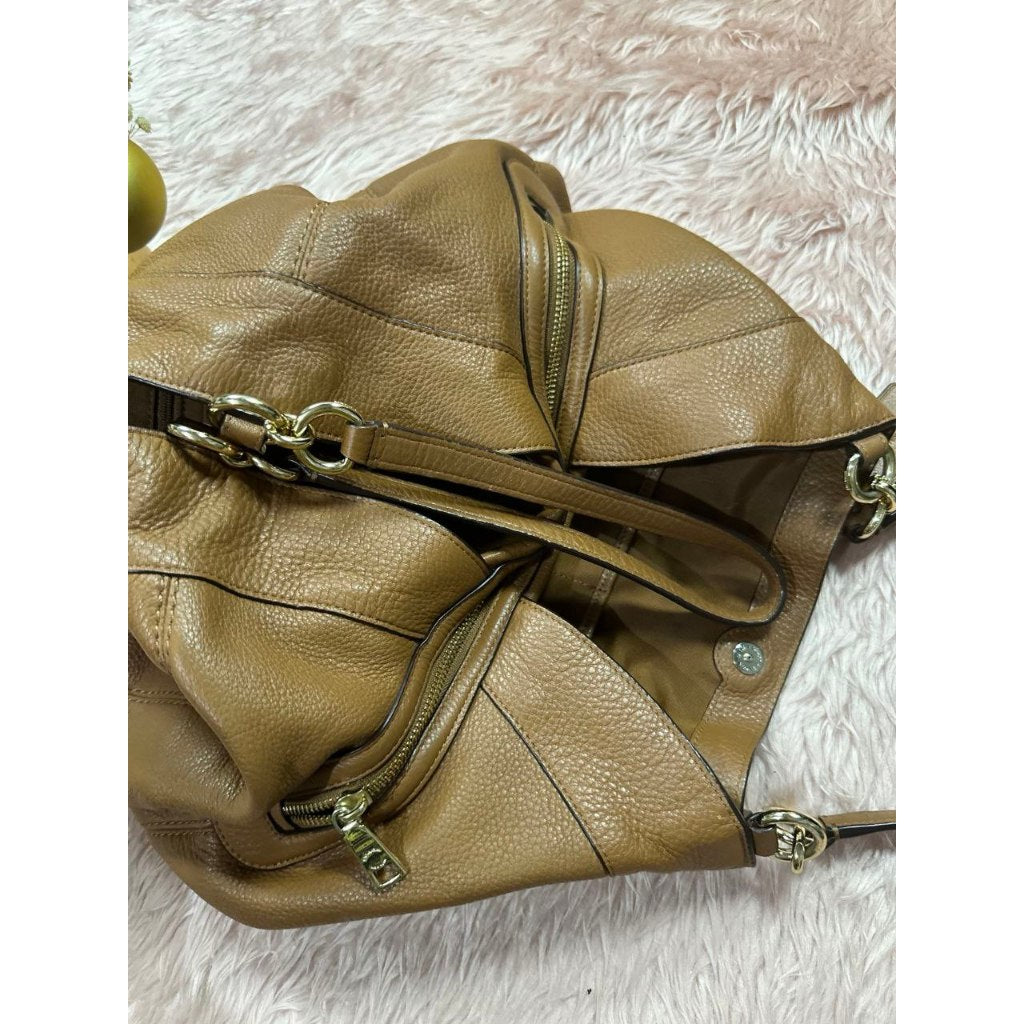 ORIG Preloved CCH Lexy Large Hobo Shoulder Bag Brown
