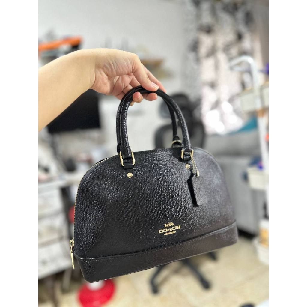 ORIG Preloved CCH Mini Sierra Alma Dome Black Bag