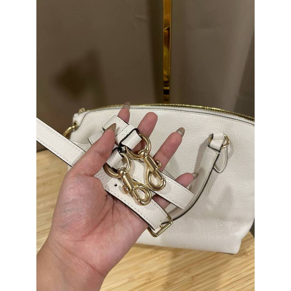 ORIG Preloved CCH Remi Satchel White Bag