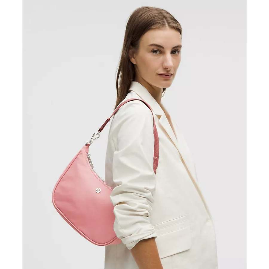 ORIG & IMPORTED LuluLemon City Essentials Small Shoulder Bag 3L Deco Pink