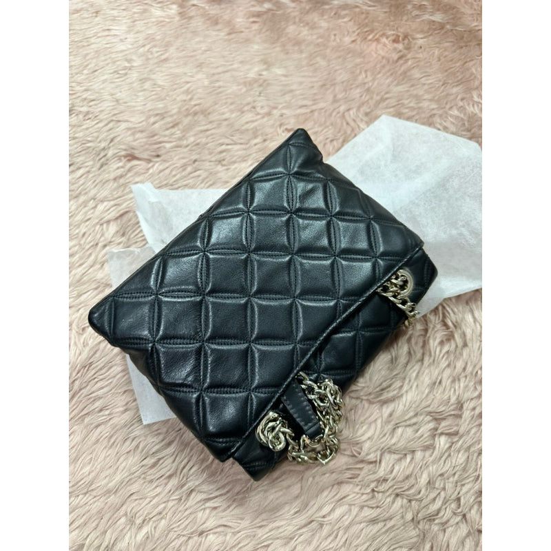 ORIG PRELOVED Natalia Small Flap Crossbody Black Bag