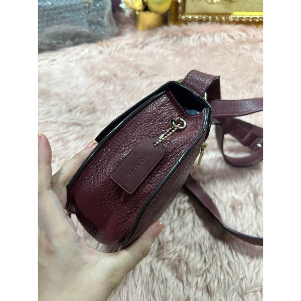 ORIG Preloved CCH Remi Saddle In Colorblock Pink Small Bag