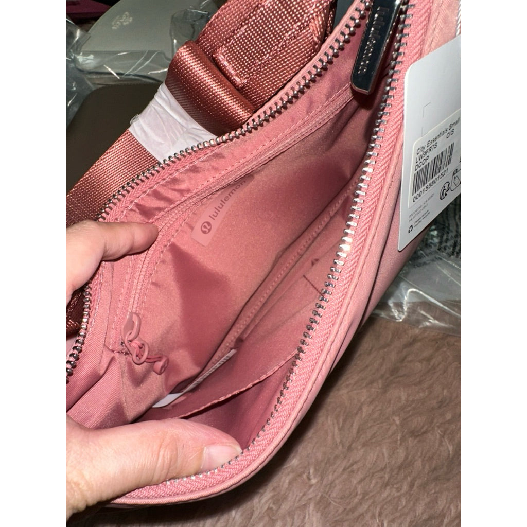 ORIG & IMPORTED LuluLemon City Essentials Small Shoulder Bag 3L Deco Pink